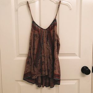 Free People boho flowy tank
